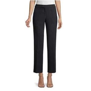 Lafayette 148 New York | Manhattan Trouser Women's Black Size 8 Wide Leg